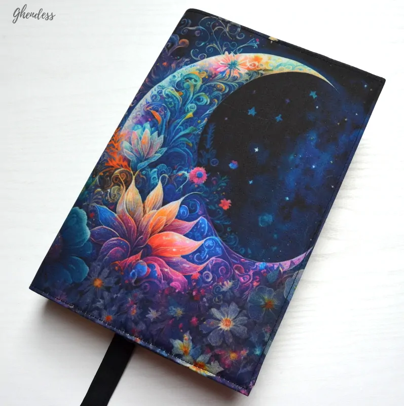 Univerzální obal na knihu - Mystic moon II