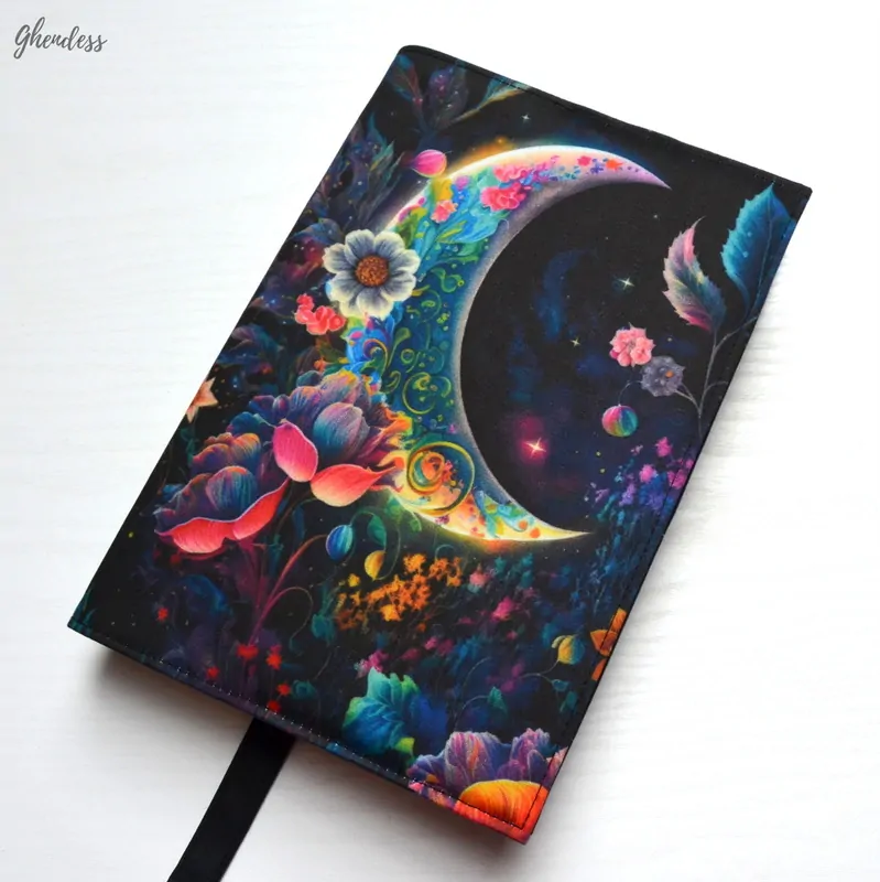 Univerzální obal na knihu - Mystic moon III