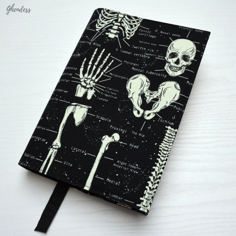 Univerzální obal na knihu - Anatomie/svítící