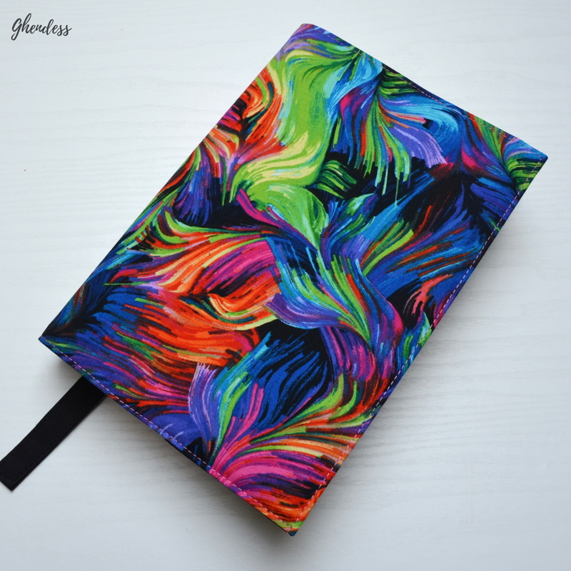 Univerzální obal na knihu - Psycheledelic colors
