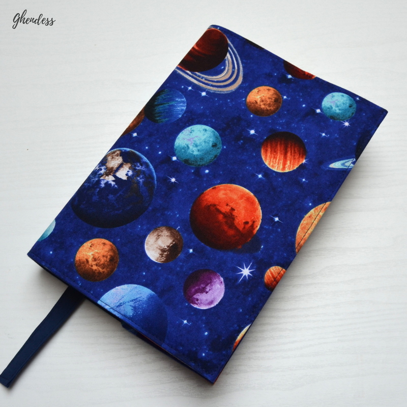 Univerzální obal na knihu - Planety