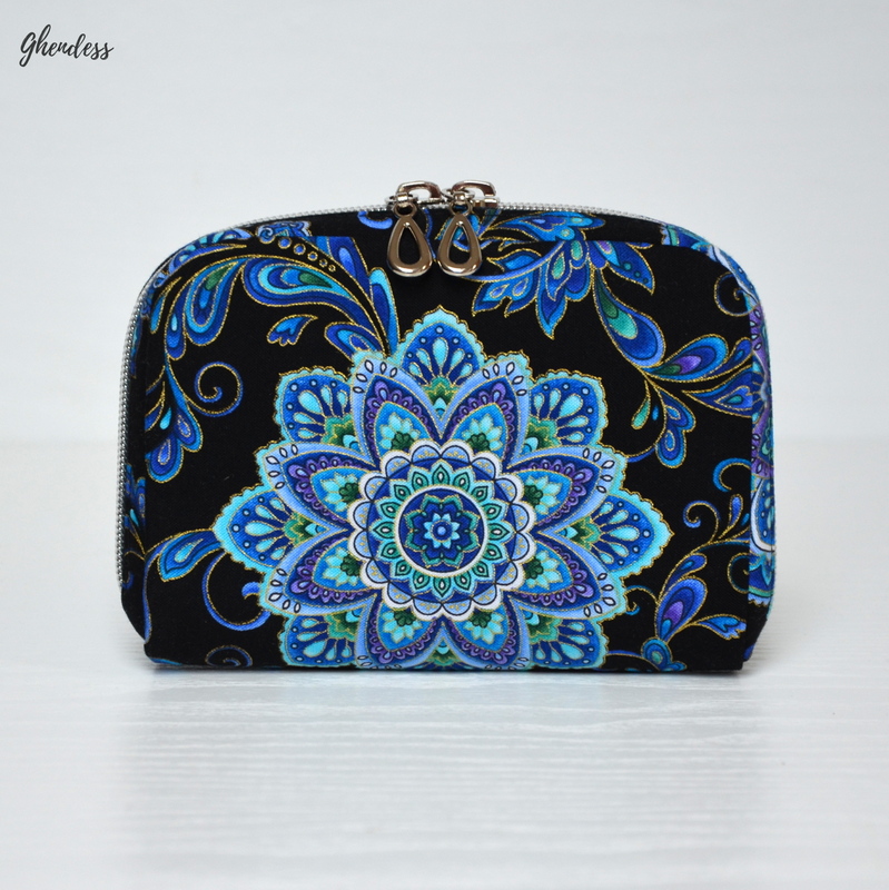 Peněženka - Modrá mandala