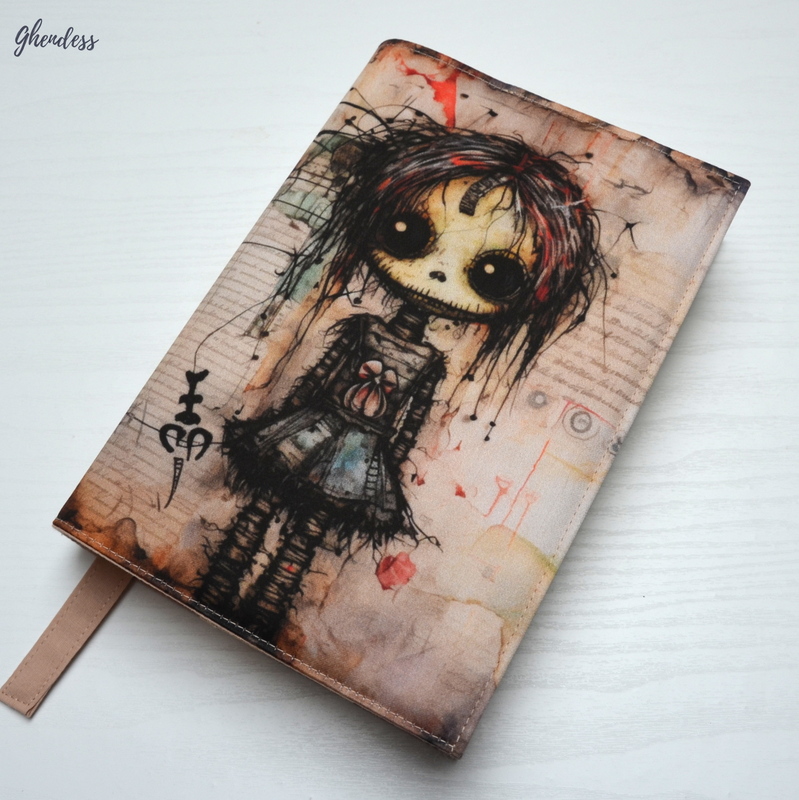 Univerzální obal na knihu - Scary girl III