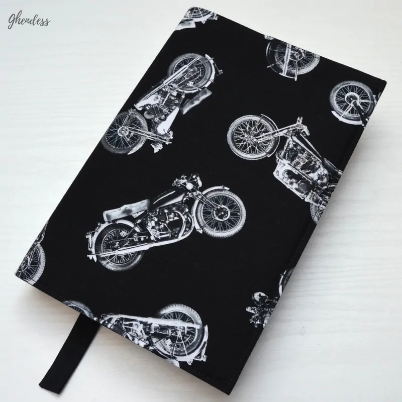 Univerzální obal na knihu - Motorky