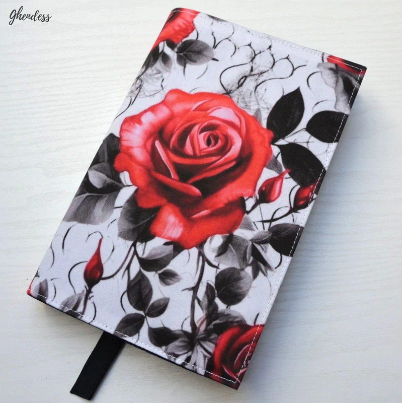 Univerzální obal na knihu - Red roses I