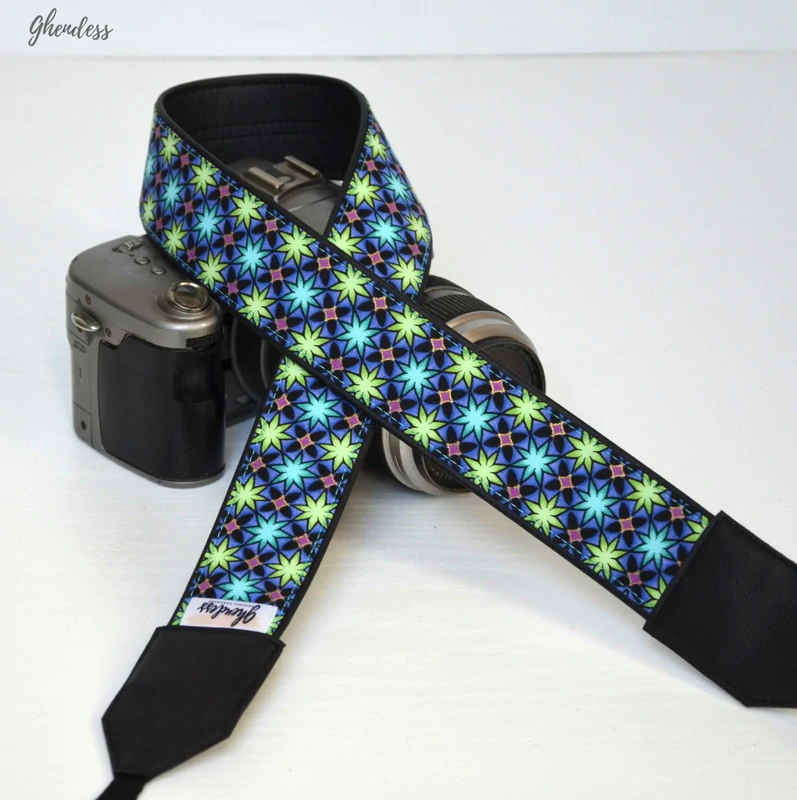 Popruh na fotoaparát - Kaleidoskop