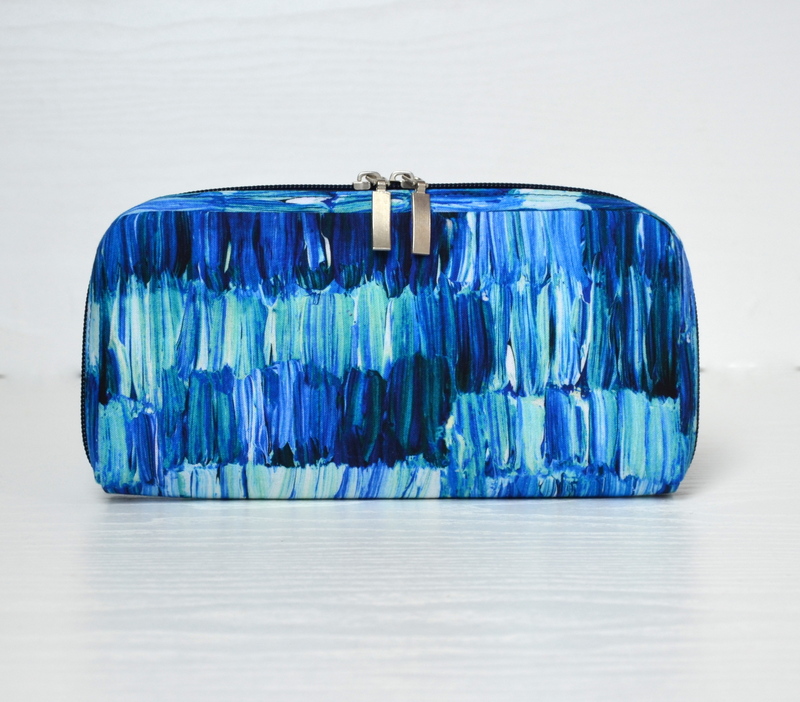Peněženka - Paint impression cobalt