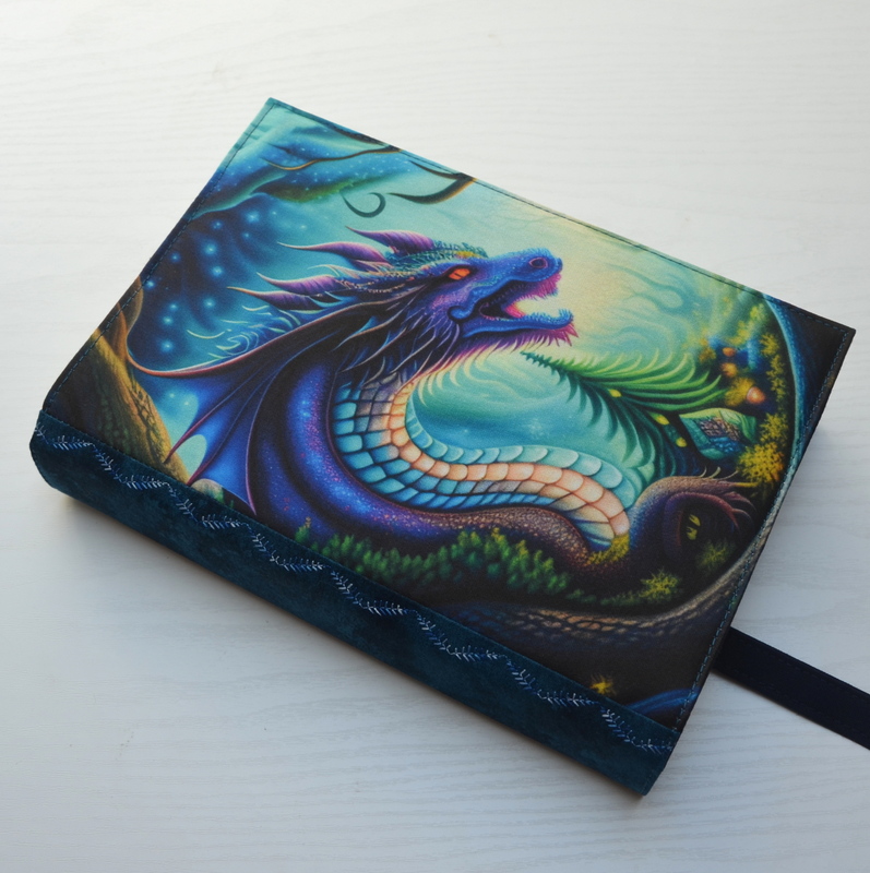 Univerzální obal na knihu - Magic dragon