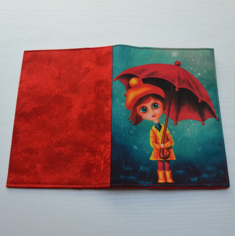 Obal na očkovací průkaz - V dešti