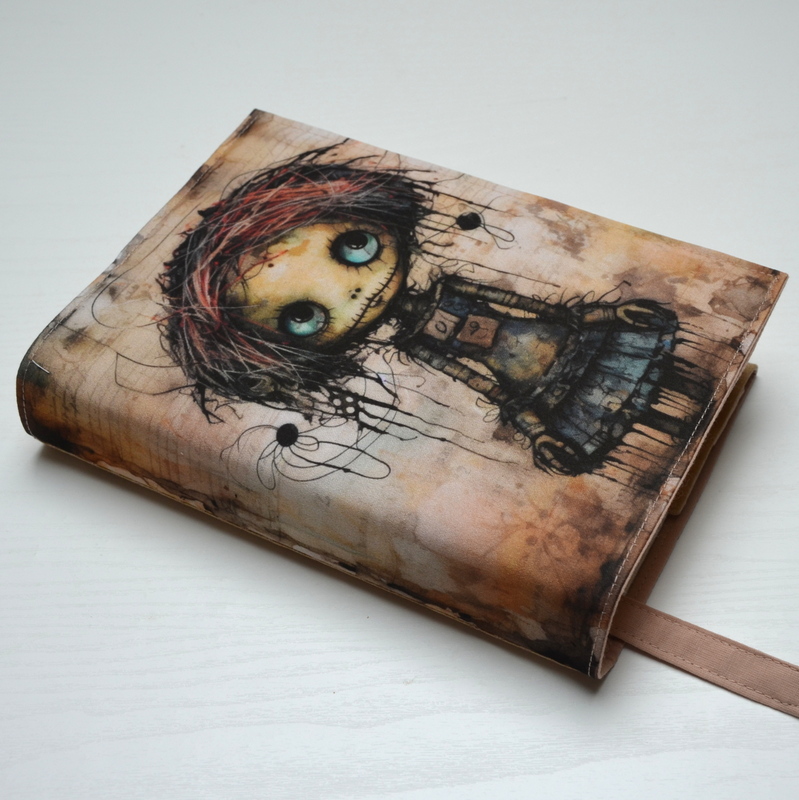 Univerzální obal na knihu - Scary girl IV