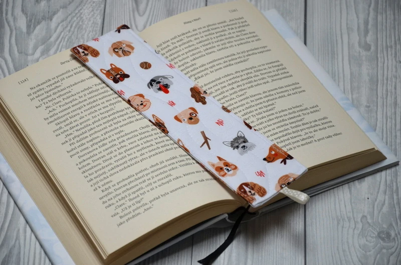 Záložka do knihy - Pejsci