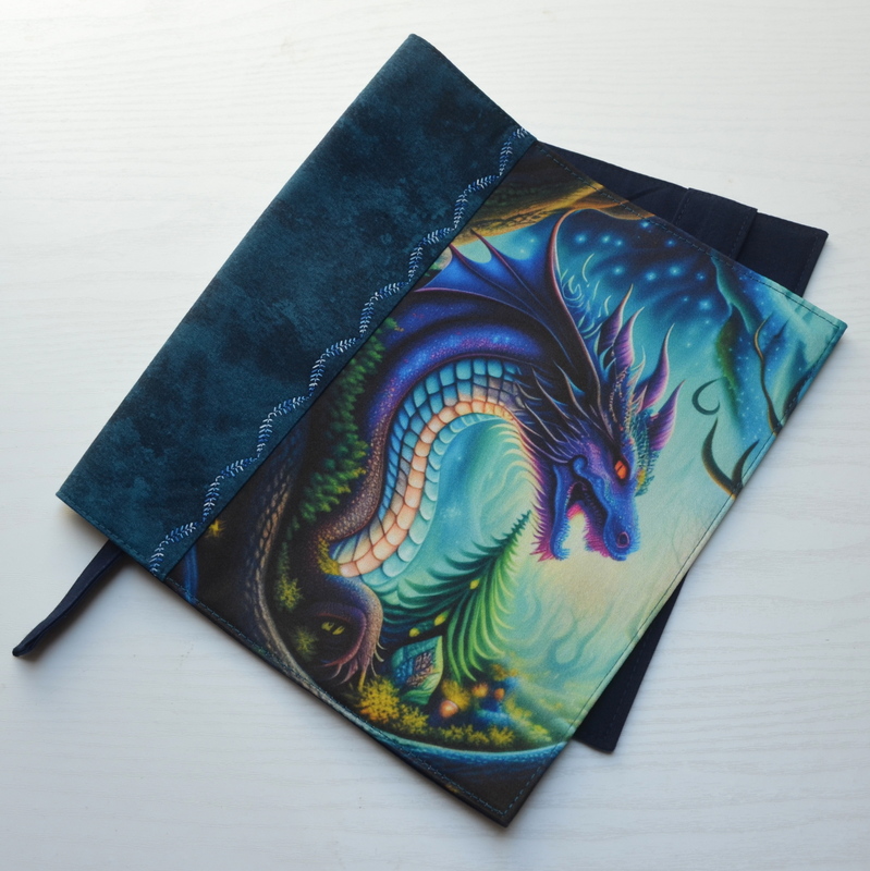 Univerzální obal na knihu - Magic dragon