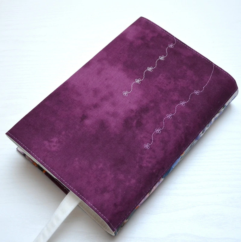 Univerzální obal na knihu - Vlčí máky/Violet 1
