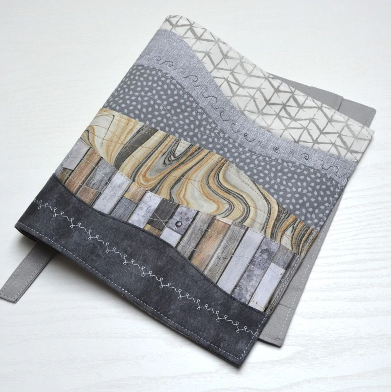 Univerzální obal na knihu - Pearl grey