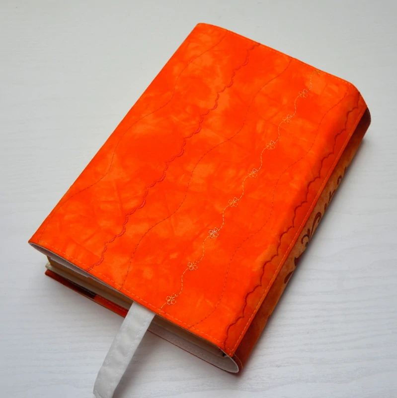 Univerzální obal na knihu - Mandala/orange