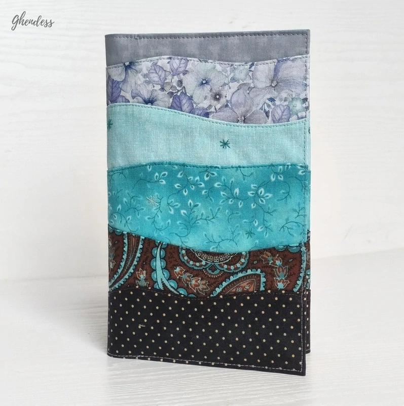 Univerzální obal na knihu - Turquoise Wave