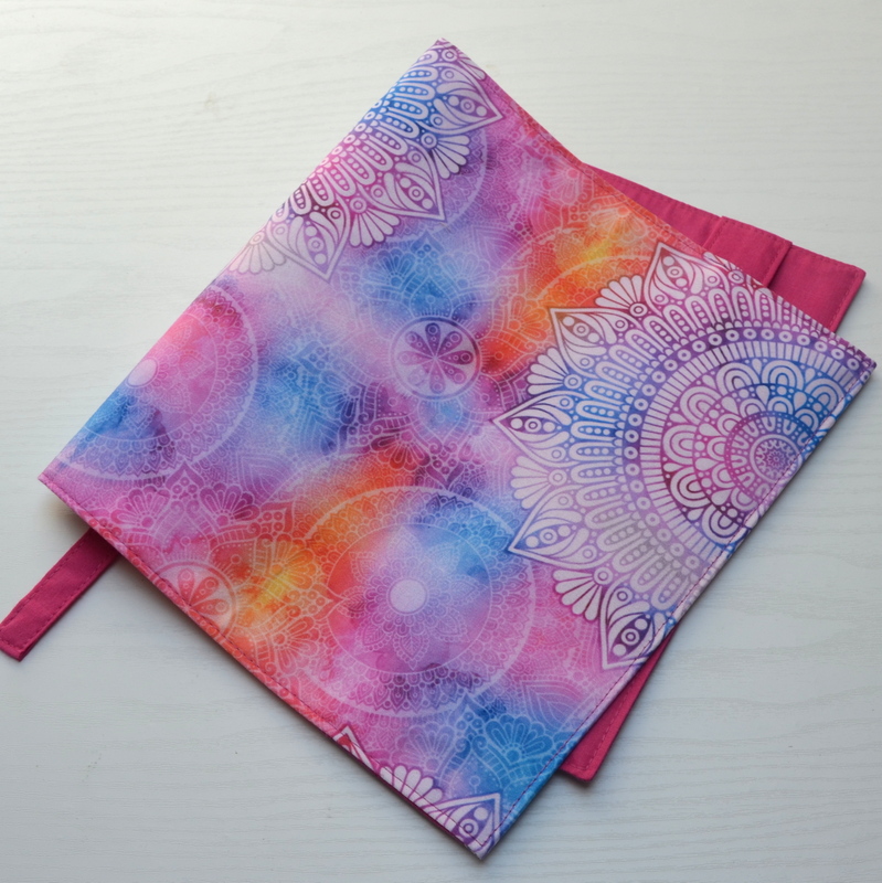Univerzální obal na knihu - Růžová mandala