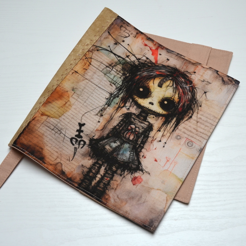 Univerzální obal na knihu - Scary girl III