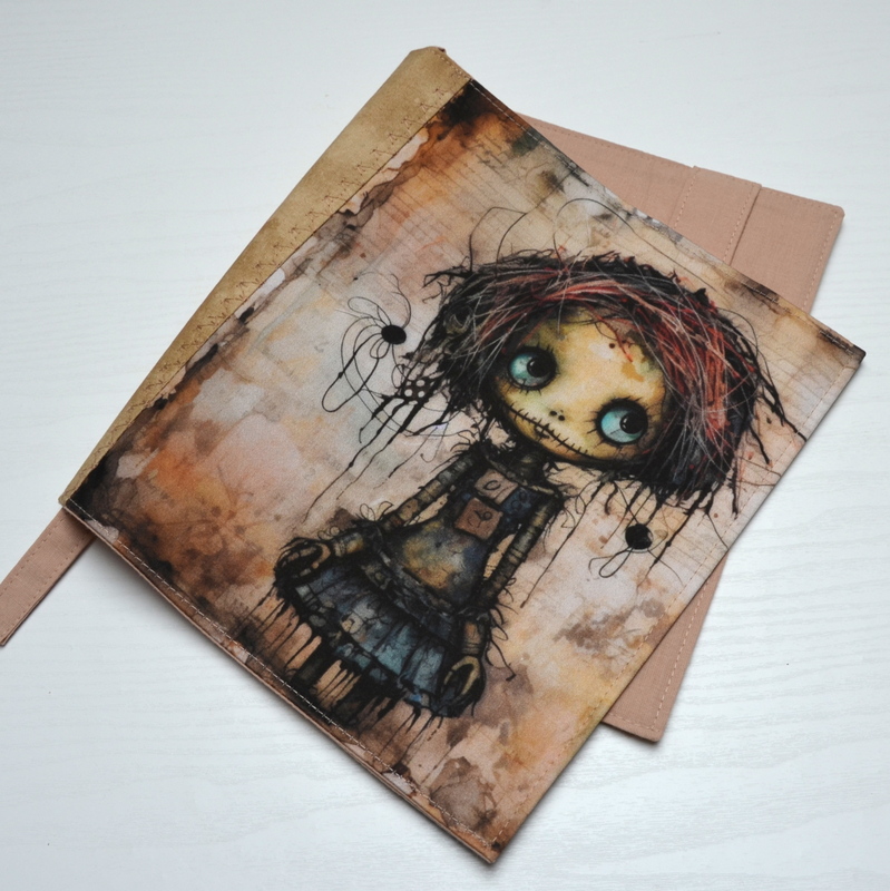 Univerzální obal na knihu - Scary girl IV