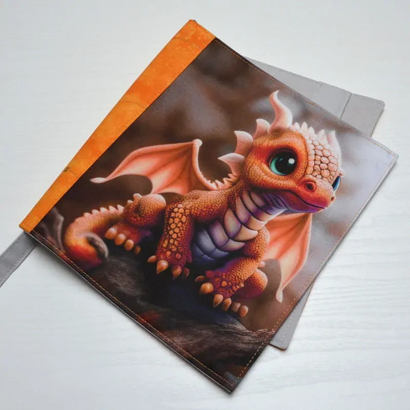 Univerzální obal na knihu - Dráče/oranžové