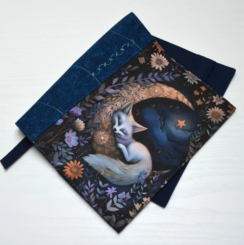 Univerzální obal na knihu - Mystic fox