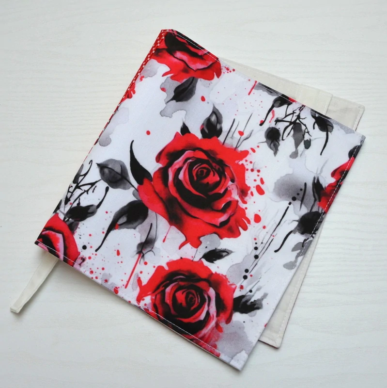 Univerzální obal na knihu - Red roses II