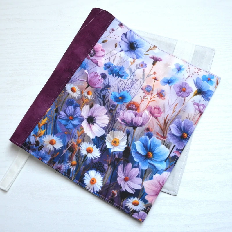 Univerzální obal na knihu - Vlčí máky/Violet 4