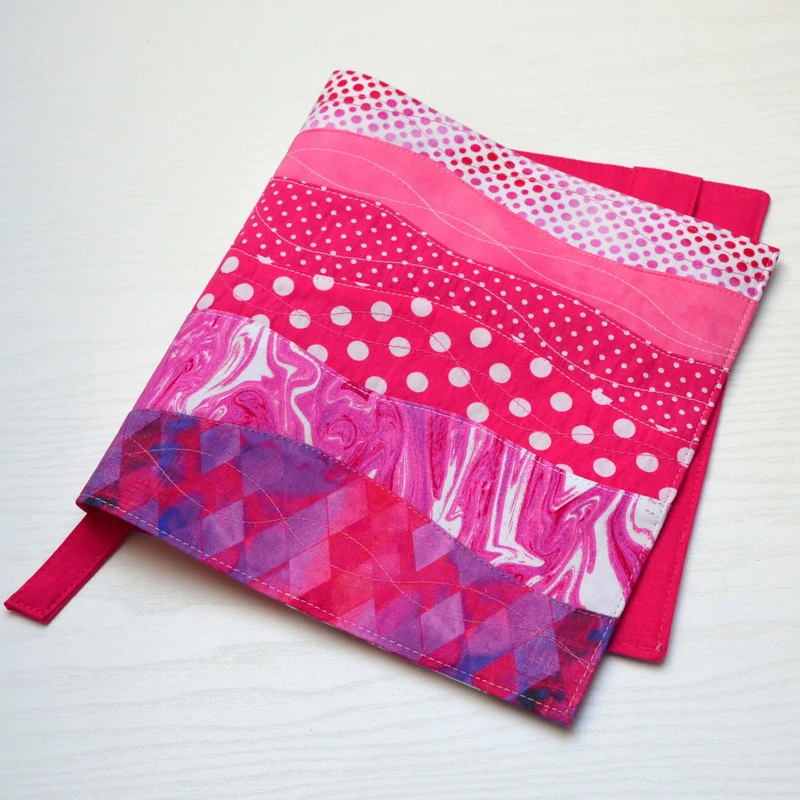 Univerzální obal na knihu - Deep pink