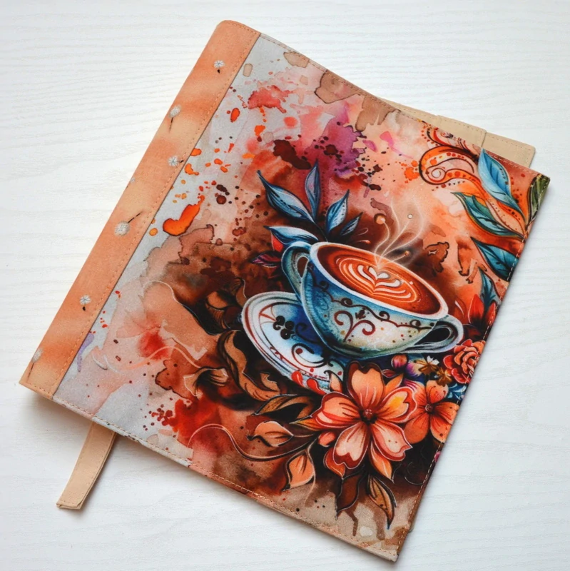 Univerzální obal na knihu - Cappuccino