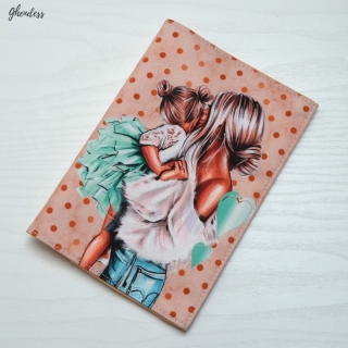 Obal na očkovací průkaz - Mother´s love 8