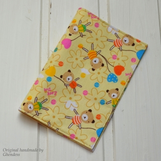 Obal na očkovací průkaz - Medvídci s balonky II