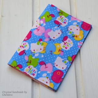 Obal na očkovací průkaz - Hello Kitty/modrá