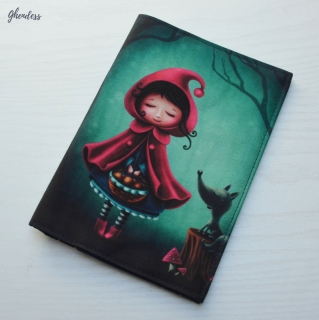 Obal na očkovací průkaz - Karkulka