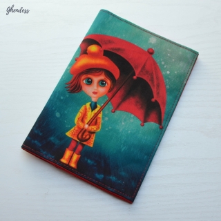 Obal na očkovací průkaz - V dešti