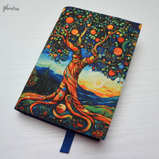 Univerzální obal na knihu - Strom života IV